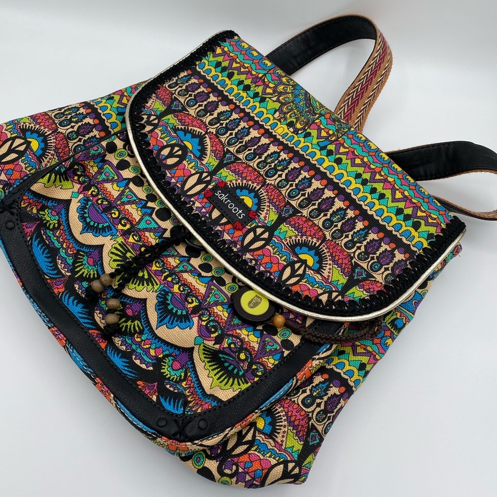 Sakroots Boho Backpack / Messenger Bag